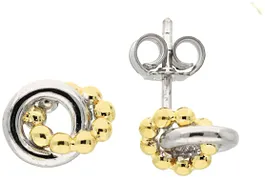 Zilverkleurig Lining Oorknoppen glad/tors bi+ 106.5361.00