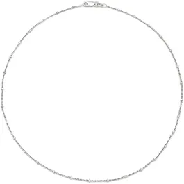 Zilverkleurig Lining Schakelcollier Anker 1.3mm 925 102.1360.45