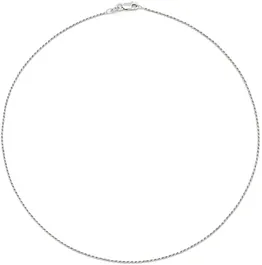Zilverkleurig Lining Schakelcollier Koord 1.1mm 925 102.1361.45