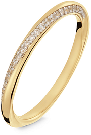 Glow Ring Simpel Twist CZ 585 214.2041