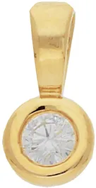 Glow Hanger Solit. gg 1-0.10ct kleurig 220.2021.00