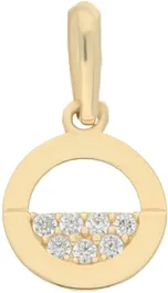 Glow Hanger Cirkel Zirkonia kleurig* 220.2078.00