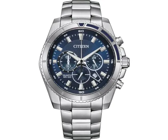 Citizen AN8201-57L Quartz Chronographe Montre Homme 44mm 10ATM