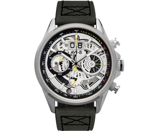 AVI-8 AV-4065-01 Hawker Harrier Chronographe Montre Homme 45mm 5ATM