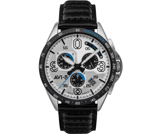 AVI-8 AV-4077-01 P-51 Mustang Chronographe Montre Homme 43mm 5ATM