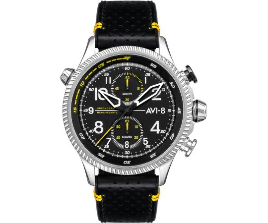 AVI-8 AV-4080-01 Hawker Hunter Chronographe Montre Homme 44mm 5ATM