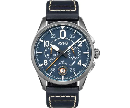 AVI-8 AV-4089-04 Spitfire Chronographe Montre Homme 42mm 5ATM