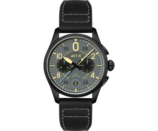 AVI-8 AV-4089-08 Montre Homme Spitfire Lock Chronographe 42mm 5ATM