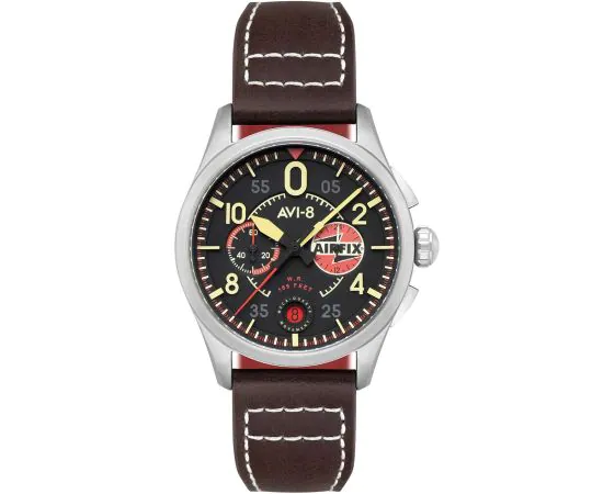 AVI-8 AV-4089-09 Montre Homme Spitfire Lock Chronographe 42mm 5ATM