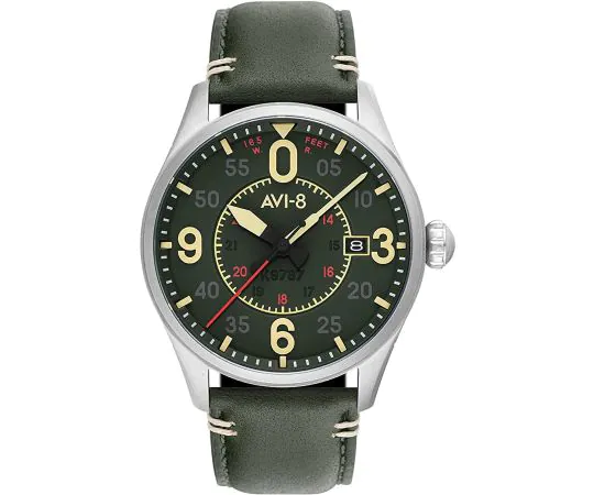 AVI-8 AV-4090-03 Spitfire Automatique Montre Homme 42mm 5ATM