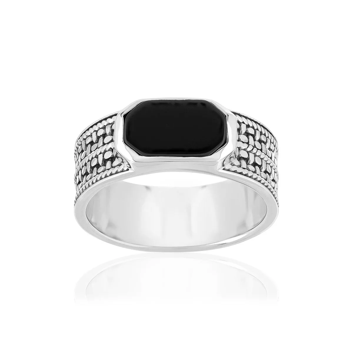 Bague argent 925 agate