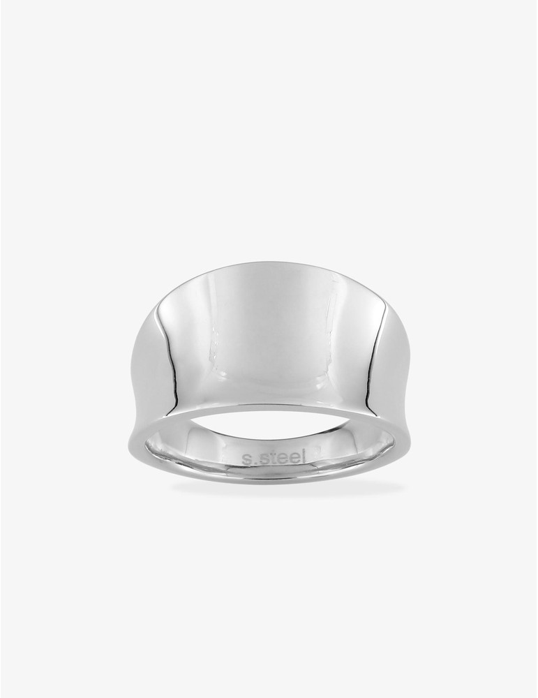 Bague en acier gris SO OR