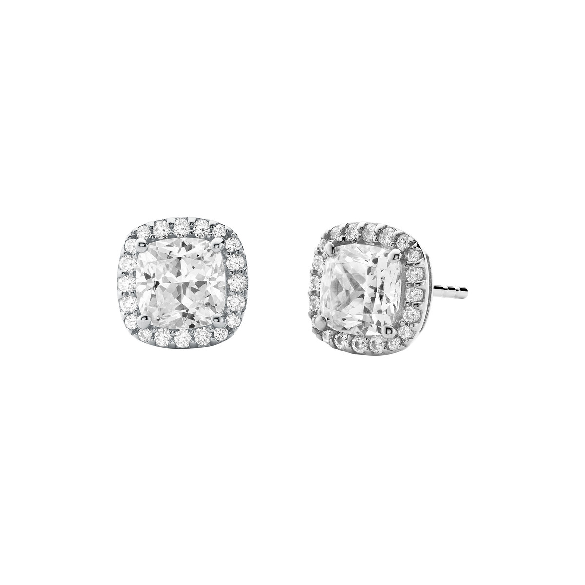 Boucles d'oreilles MICHAEL KORS argent 925 rhodié zirconias