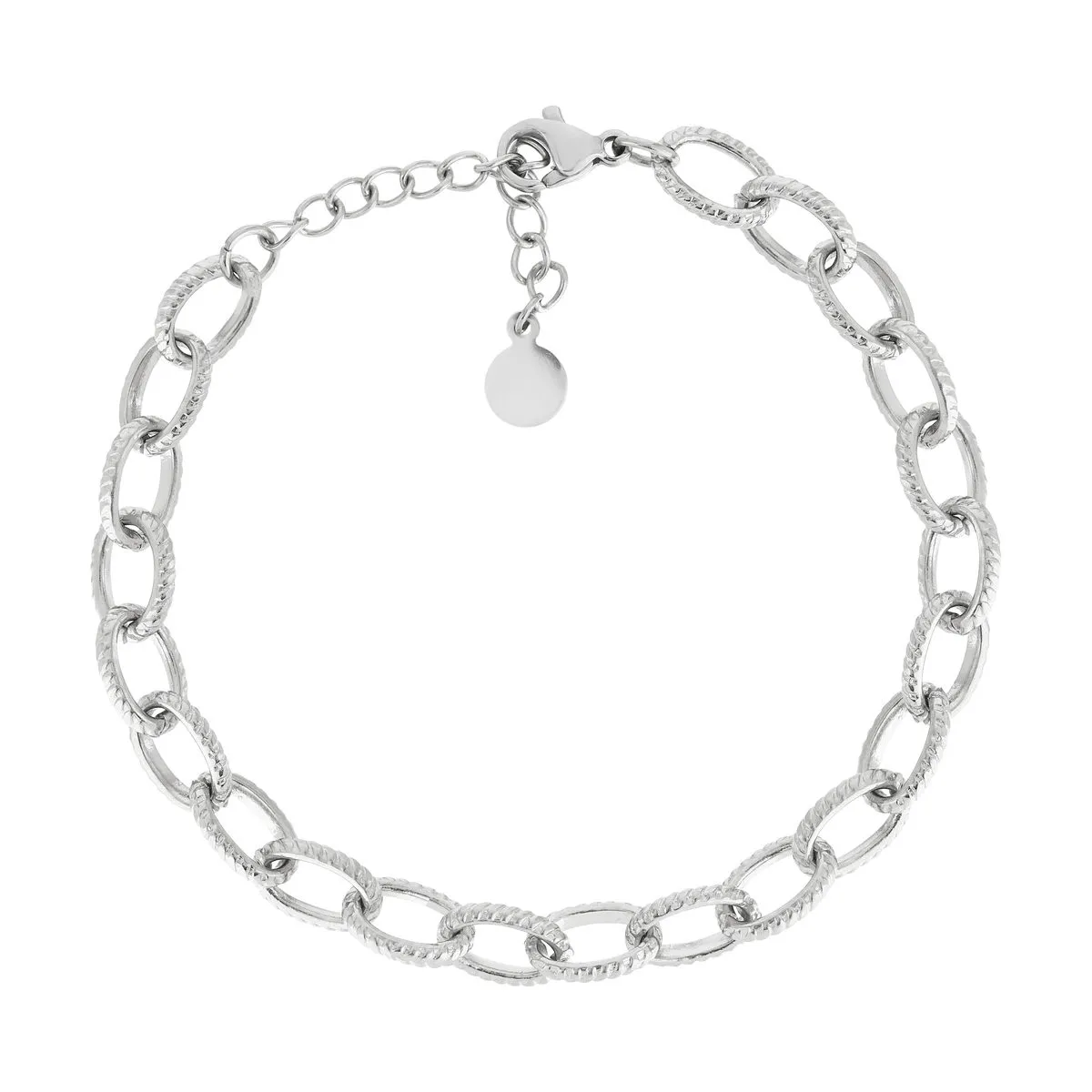 Bracelet acier 20,5 cm