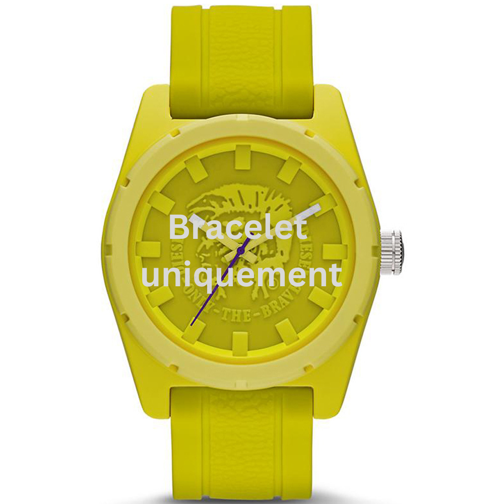 Bracelet caoutchouc vert Diesel - GOOD COMPANY BIG / DZ1626