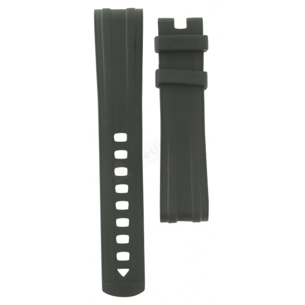 Bracelet caoutchouc vert Omega - SEAMASTER / 032Z017215.GREEN DPL 1 CATCH L - 21030422010001 - 210.30.42.20.10.001.