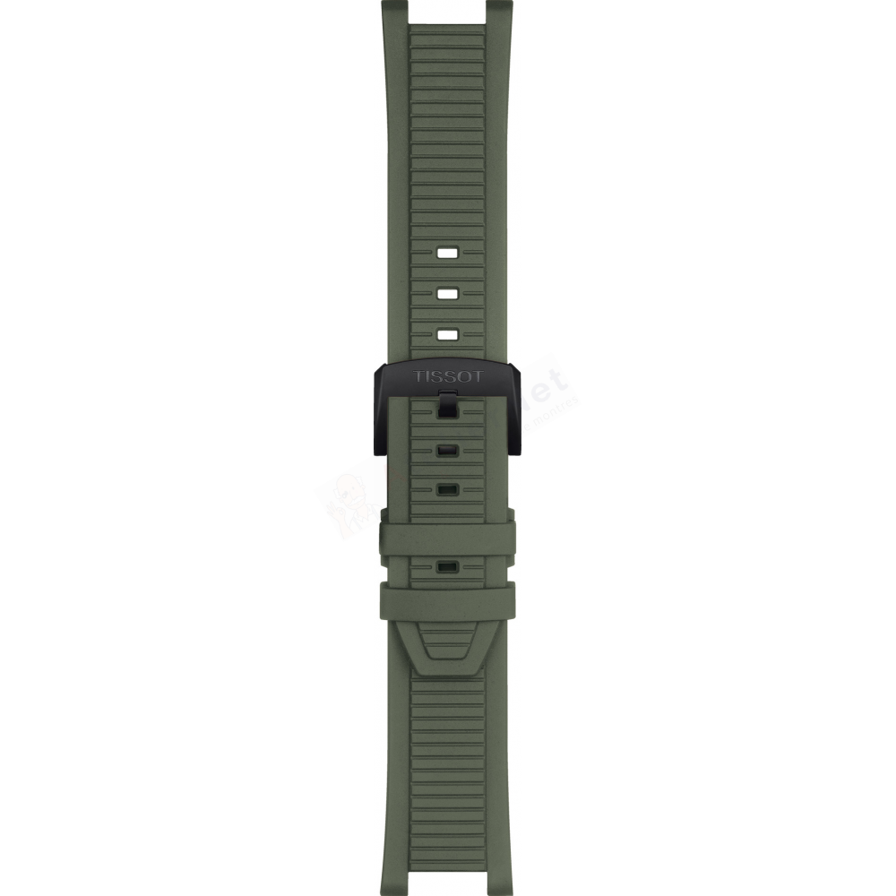 Bracelet caoutchouc vert Tissot - T RACE CHRONO QUARTZ / T603050244