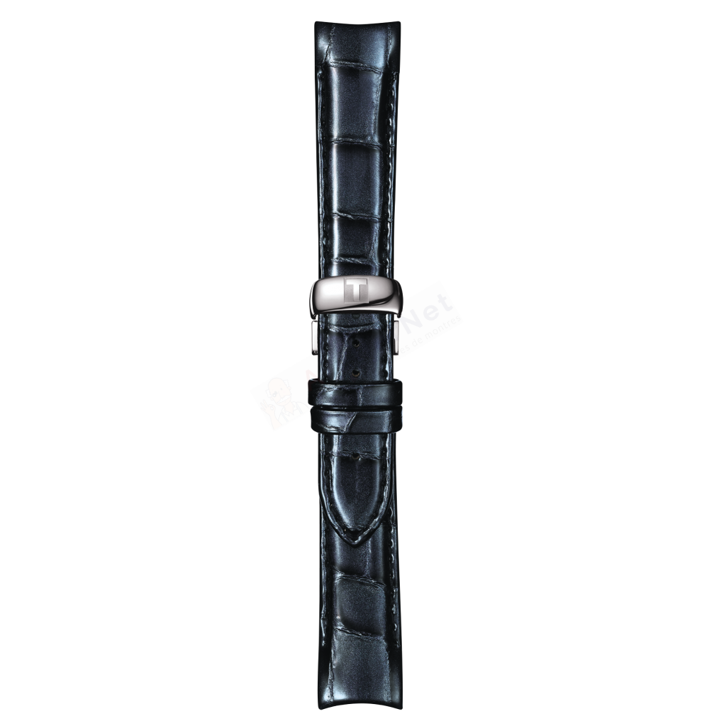Bracelet cuir anthracite Tissot - COUTURIER AUTO/ T600038035