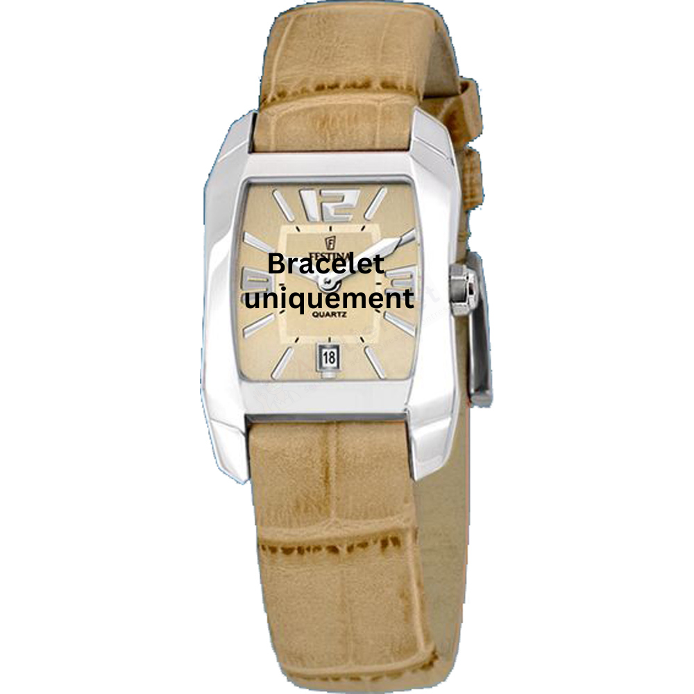 Bracelet cuir beige Festina - F16137/4 - F16137/A