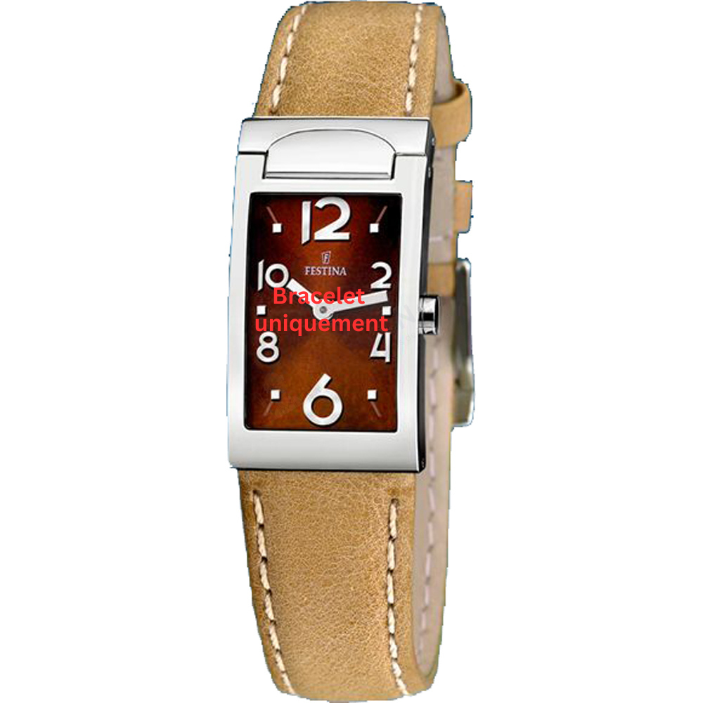 Bracelet cuir beige Festina - F16230 - F16230/4