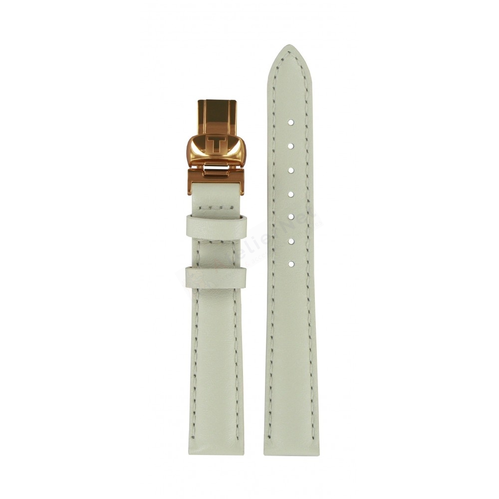 Bracelet cuir blanc Tissot - PRESTIGIOUS / T600038494