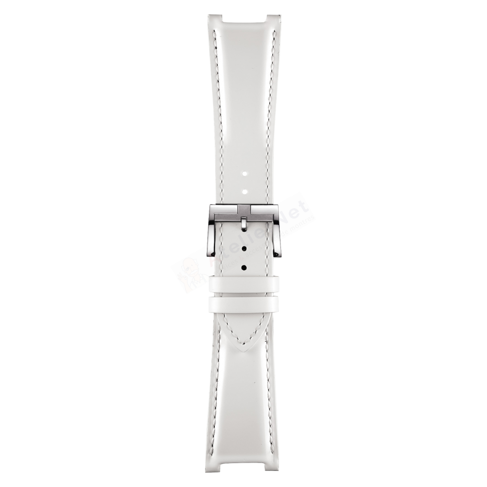 Bracelet cuir blanc Tissot - T02 / T600035077