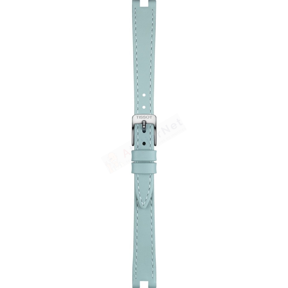 Bracelet cuir bleu pastel Tissot - BELLISSIMA / T600048442