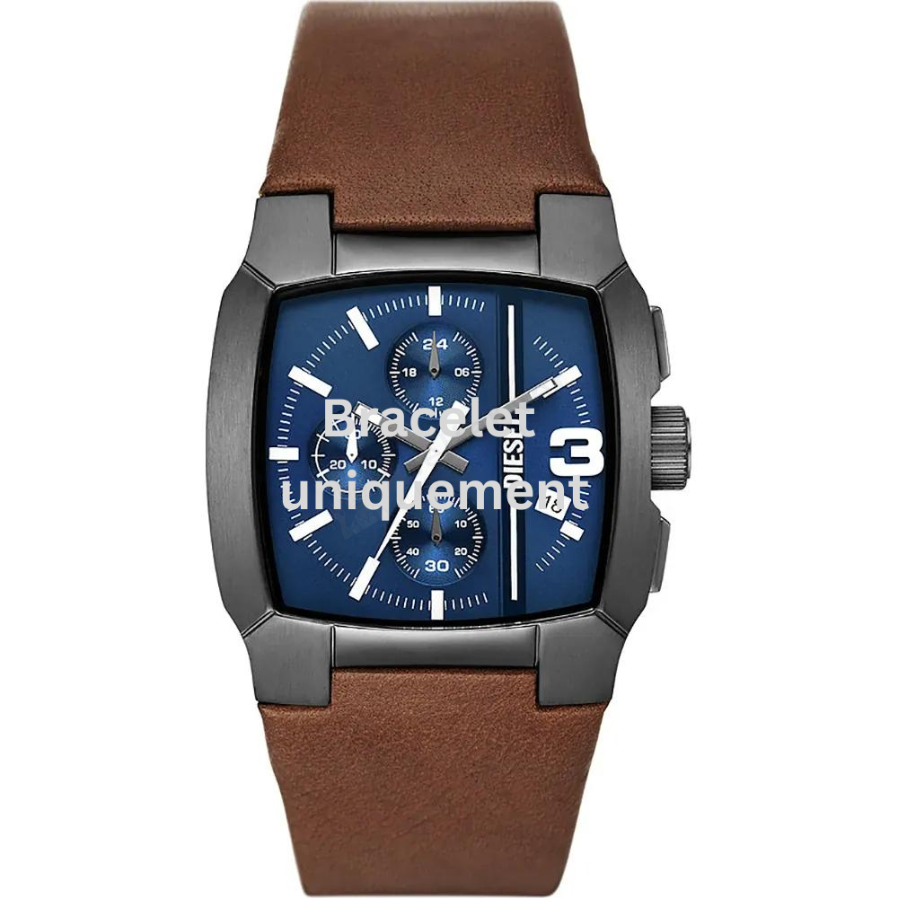 Bracelet cuir brun Diesel - CLIFFHANGER / DZ4641