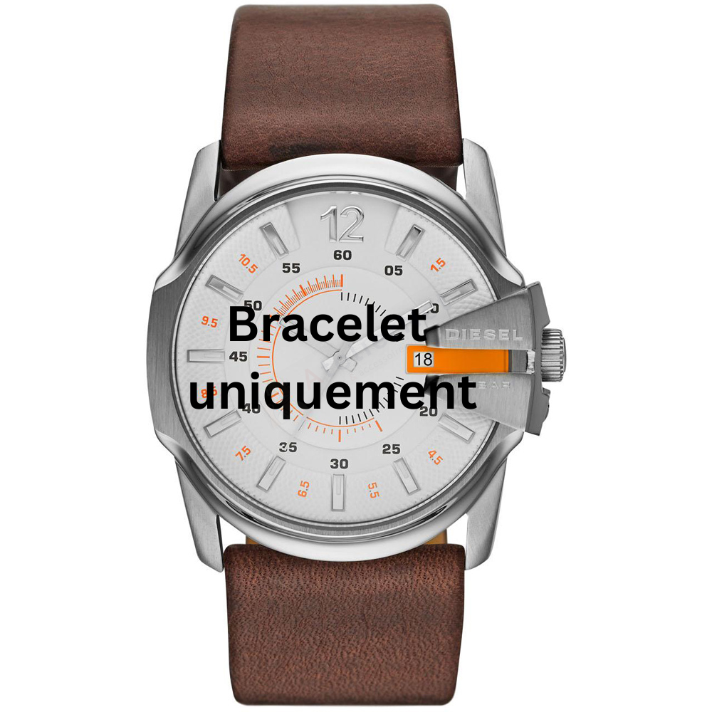Bracelet cuir brun Diesel - MASTER CHIEF / DZ1668 - DZ1666 - DZ1617