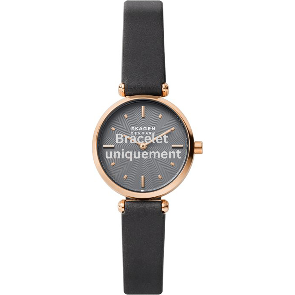 Bracelet cuir gris Skagen - AMBERLINE / SKW2995
