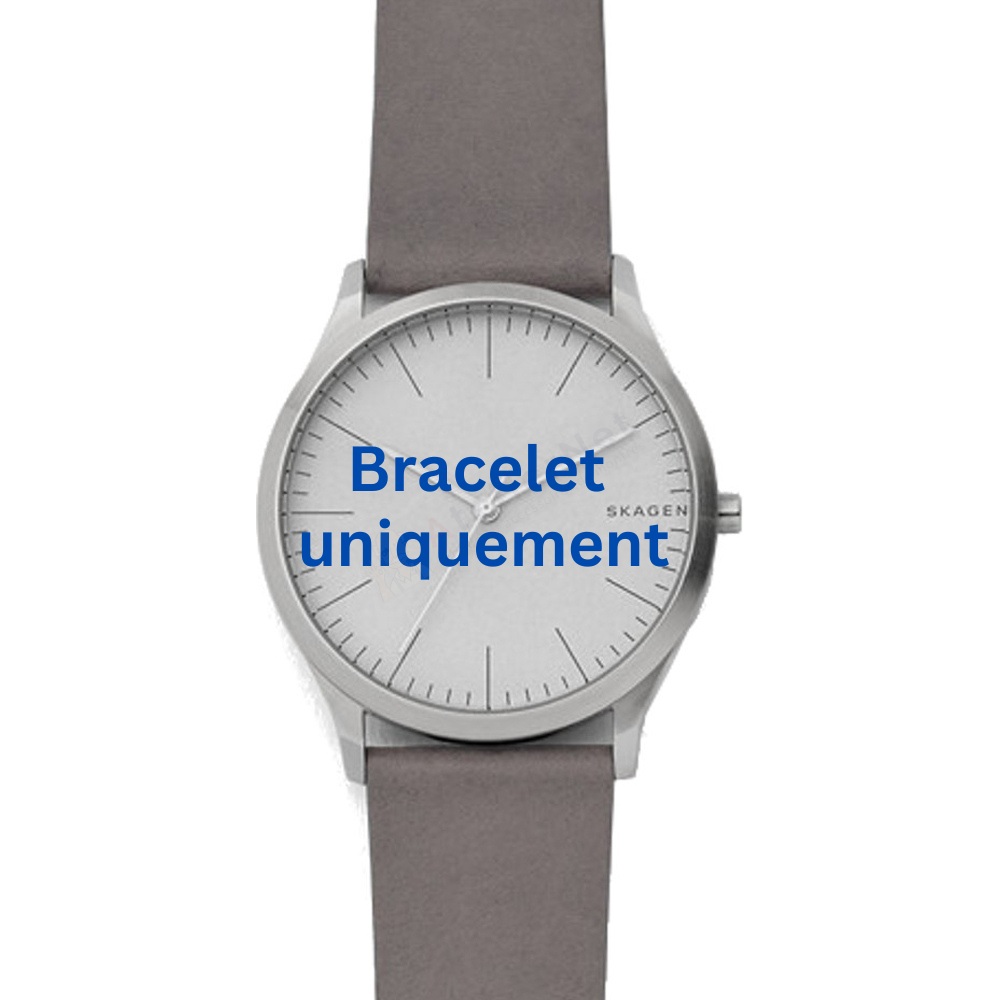 Bracelet cuir gris Skagen - JORN LARGE / SKW6421