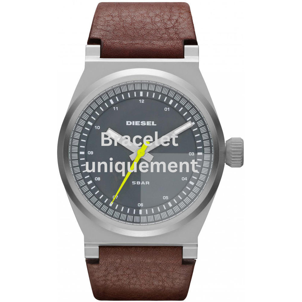 Bracelet cuir marron Diesel - NSBB / DZ1562
