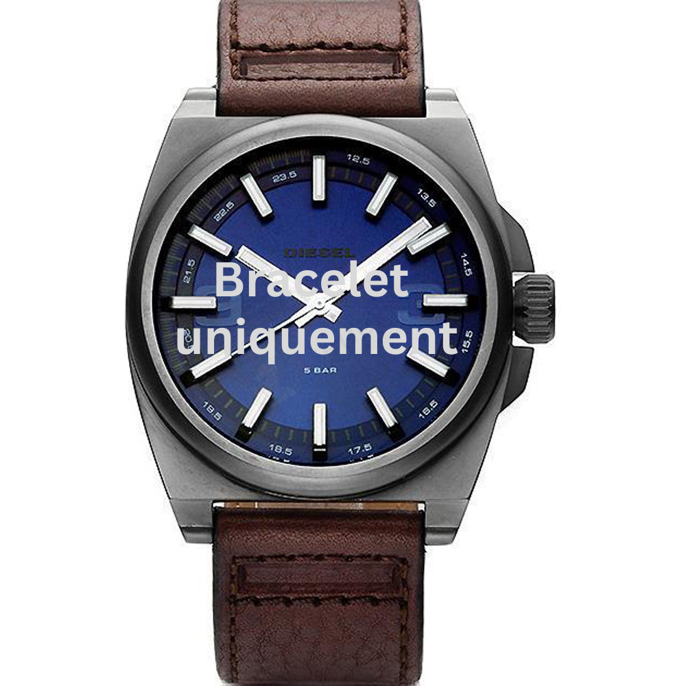 Bracelet cuir marron Diesel - SC2 / DZ1612