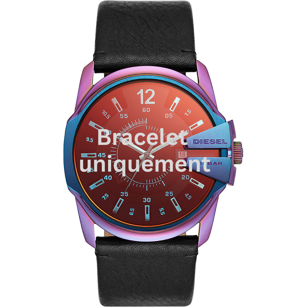 Bracelet cuir noir Diesel - MASTER CHIEF / DZ1951