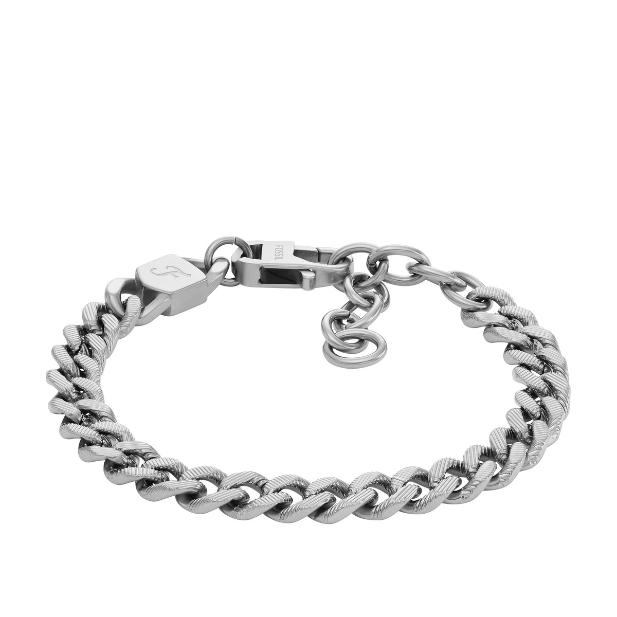 Bracelet FOSSIL Harlow Linear Texture acier inoxydable