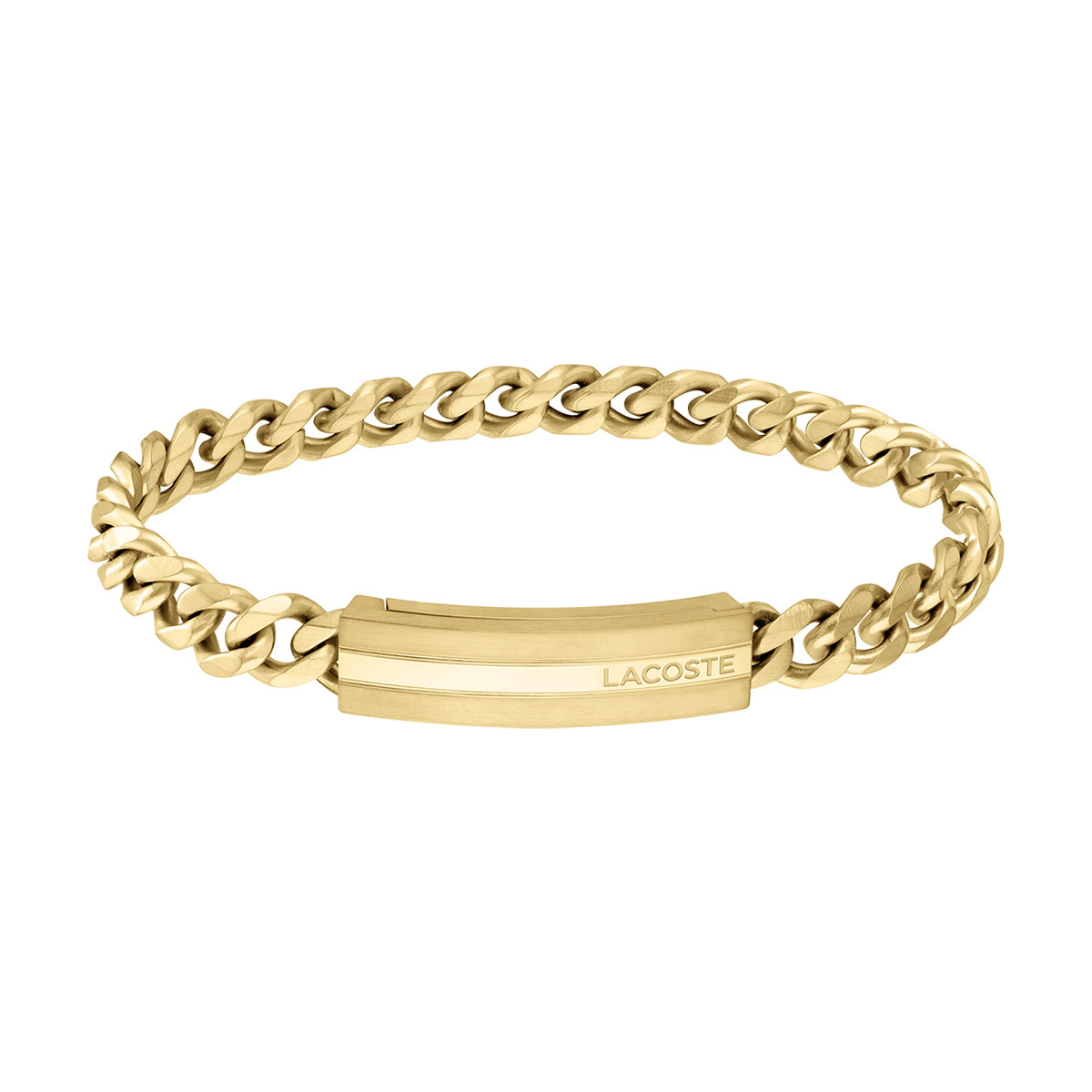 Bracelet LACOSTE acier doré 19 cm