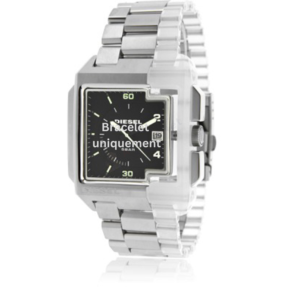 Bracelet métal argent Diesel - BOLD / DZ1418