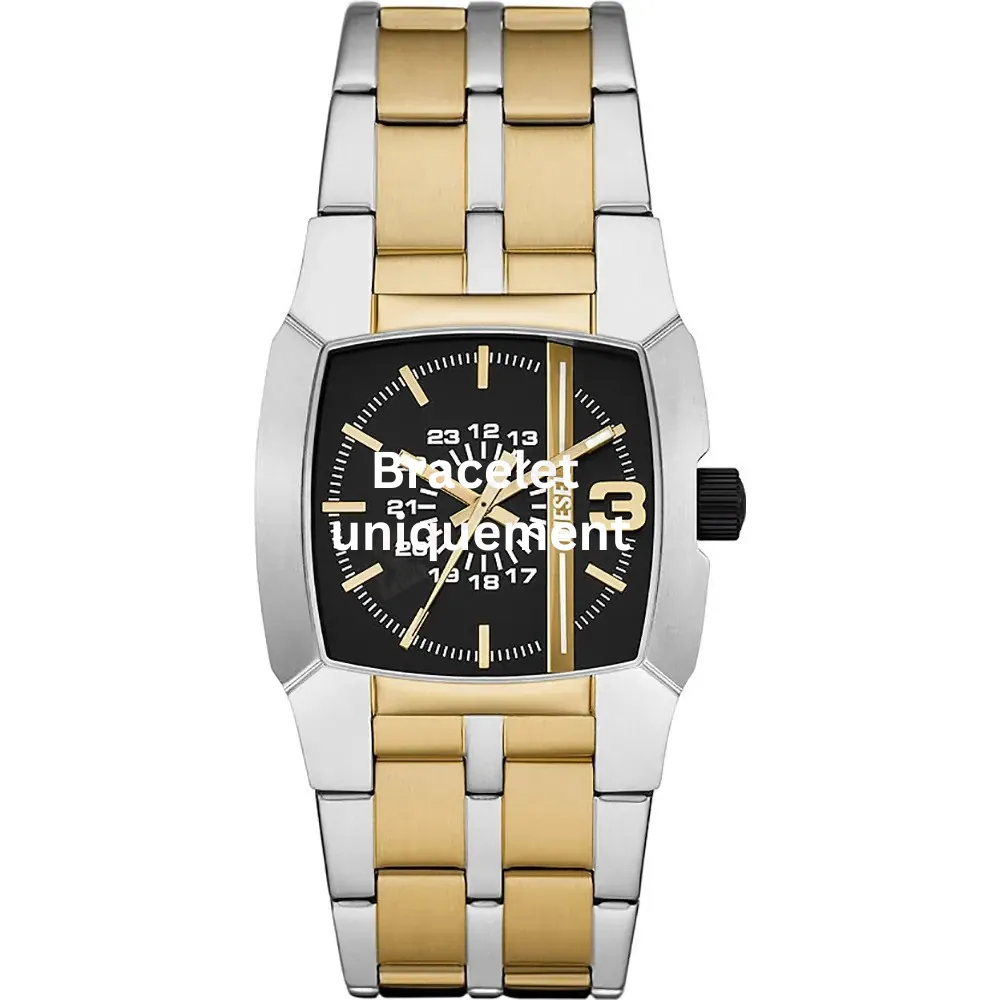 Bracelet métal bicolor Diesel - CLIFFHANGER / DZ2169