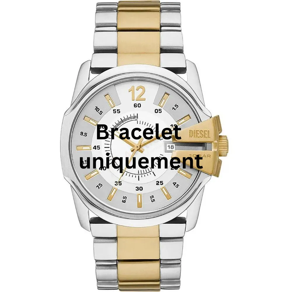 Bracelet métal bicolore Diesel - MASTER CHIEF / DZ2181 - DZ2182SET