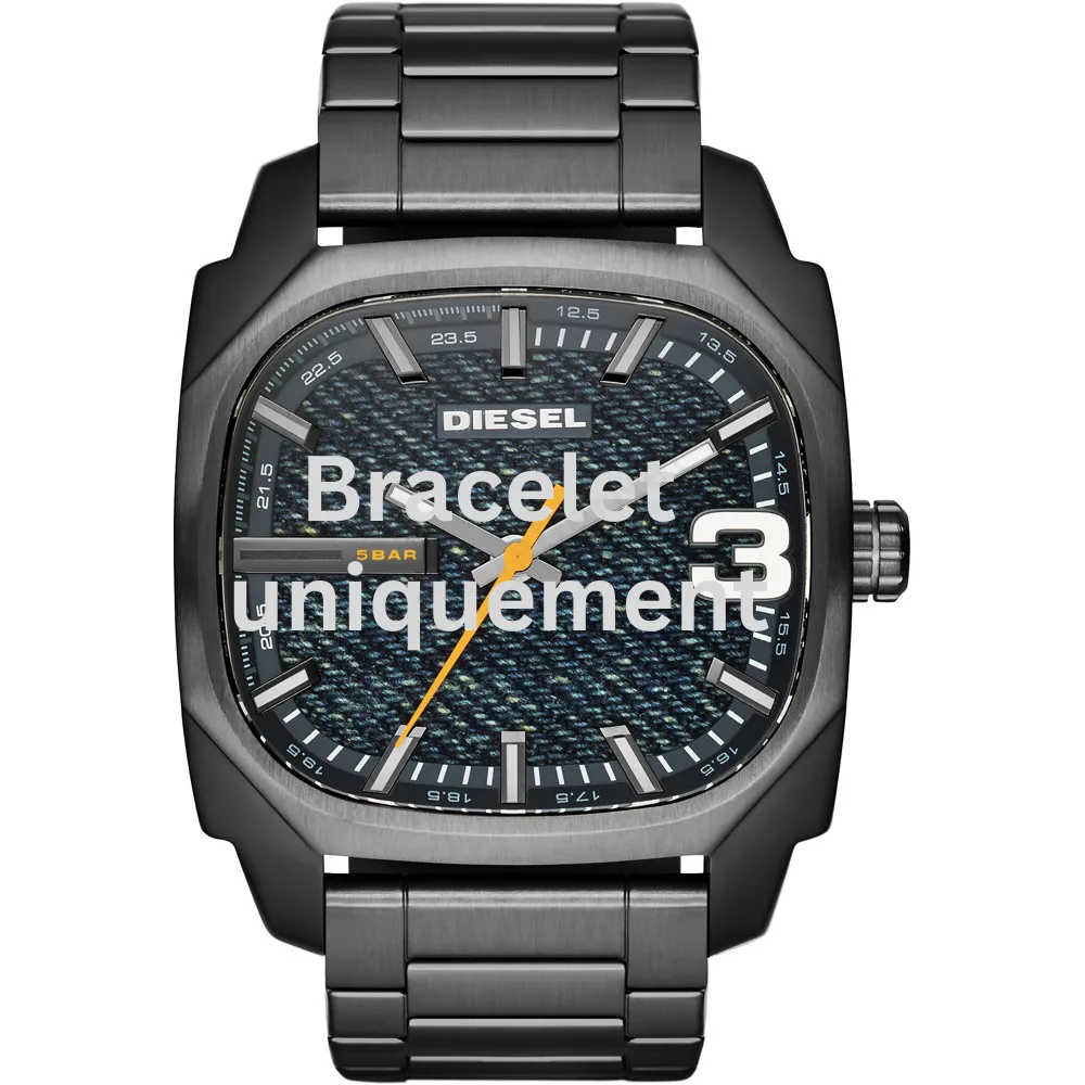Bracelet métal gris Diesel - SHIFTER / DZ1693