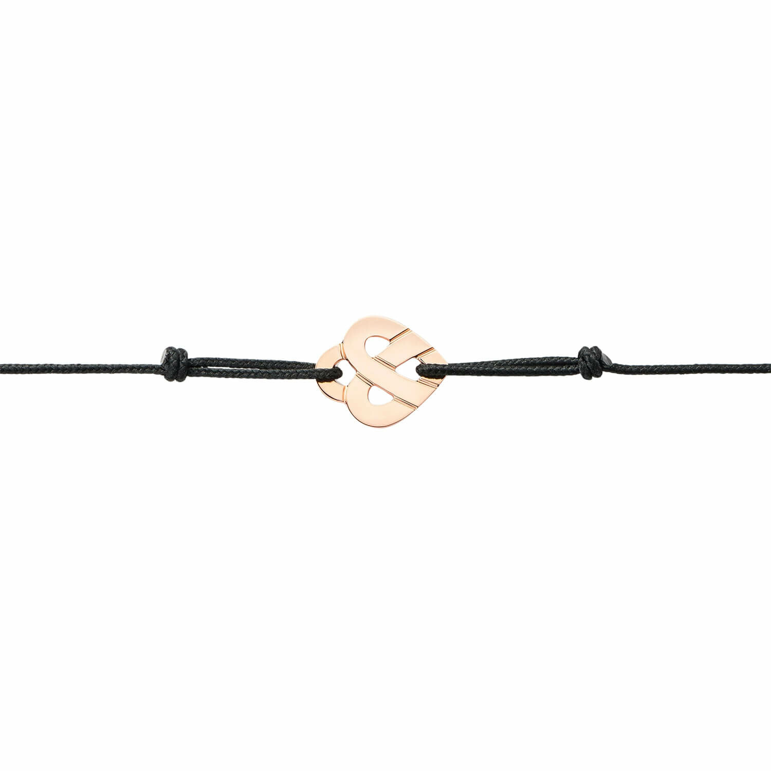 Coeur Entrelacé Bracelet Poiray Coeur Entrelacé  en or rose 528320