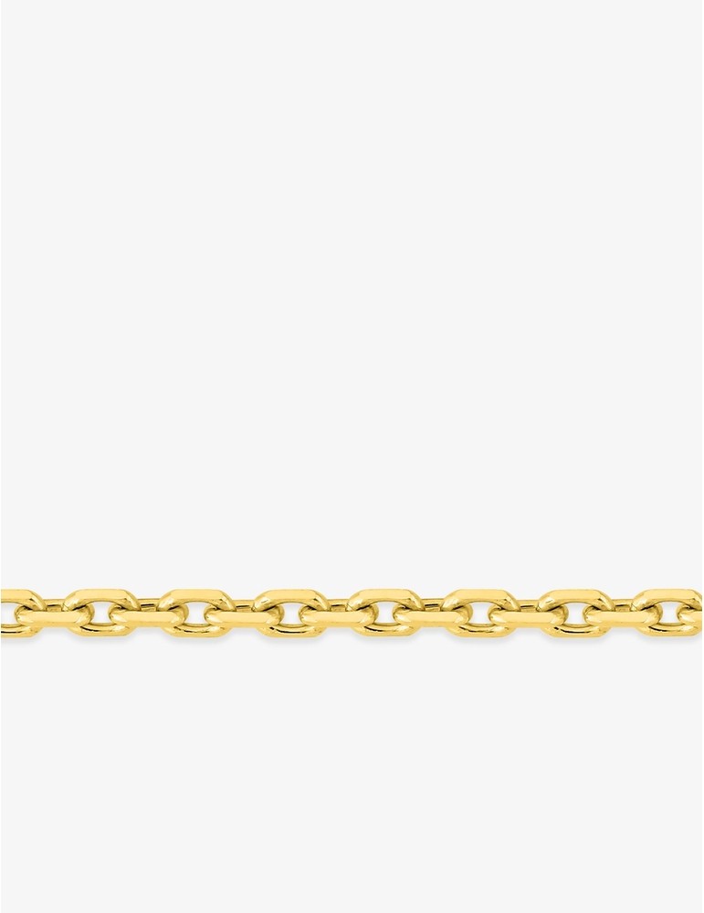 Chaîne forçat diamanté 2,10 mm or jaune 750‰ SO OR