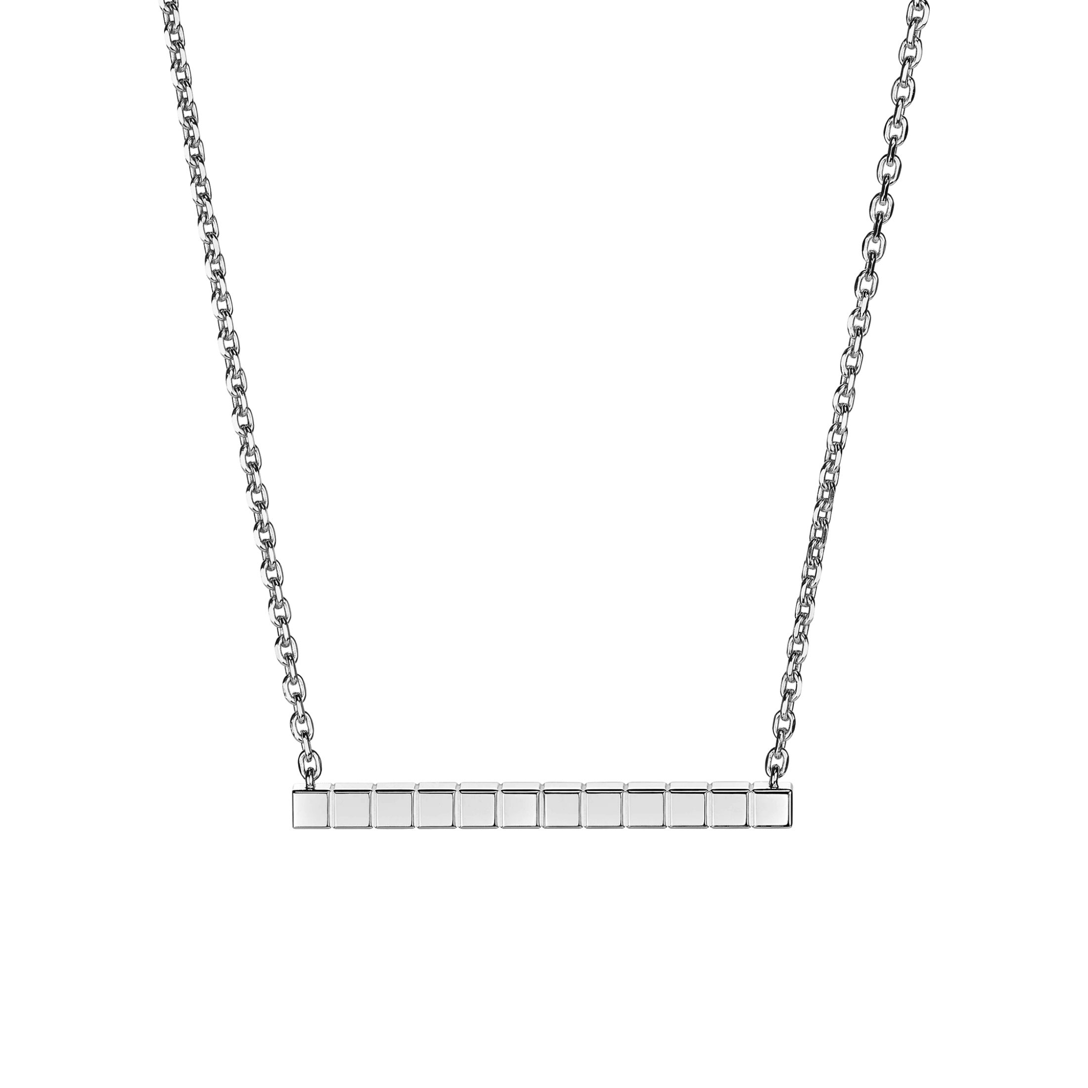 Collier Chopard Ice Cube en or blanc