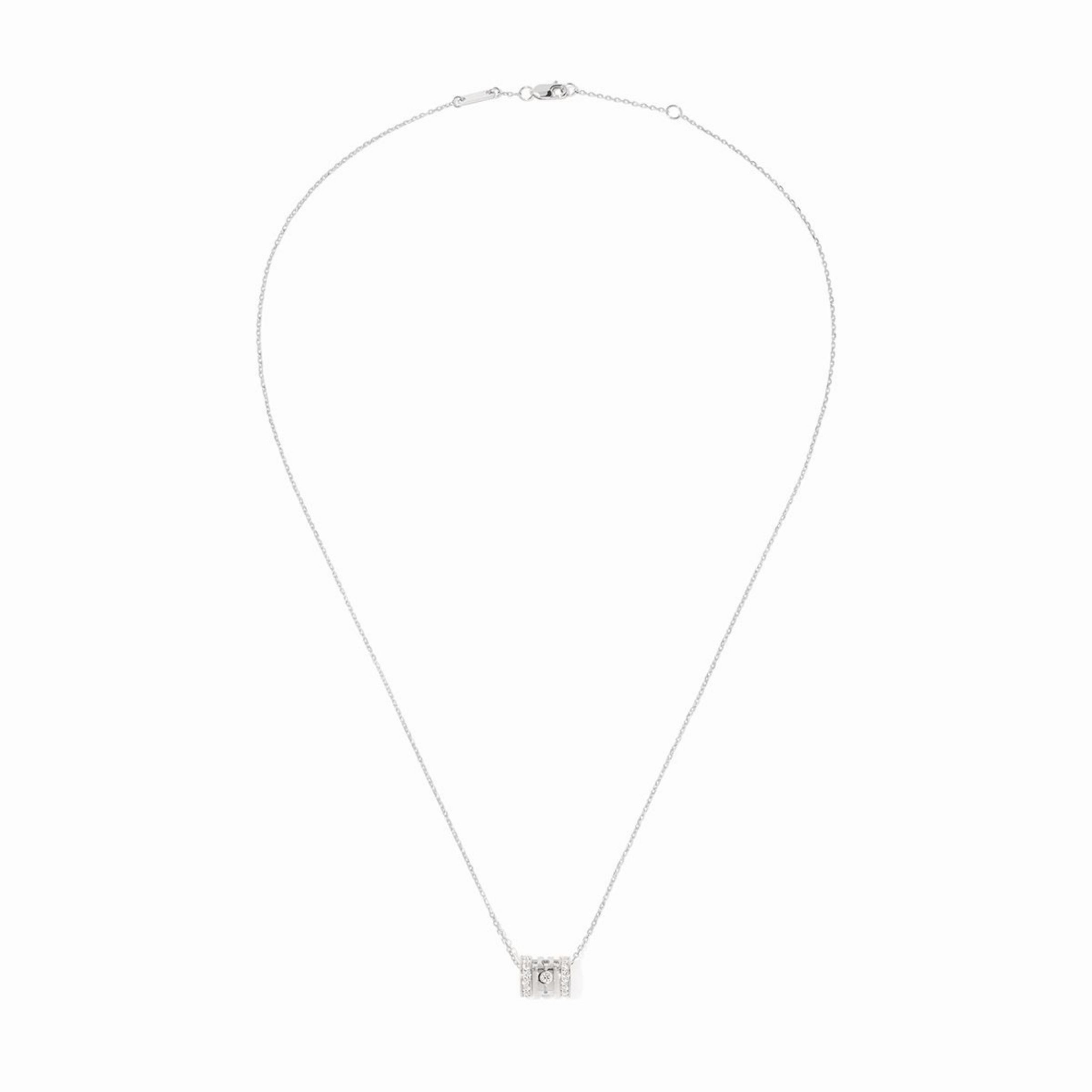 Collier Pulse dinh van PM en or blanc et diamants