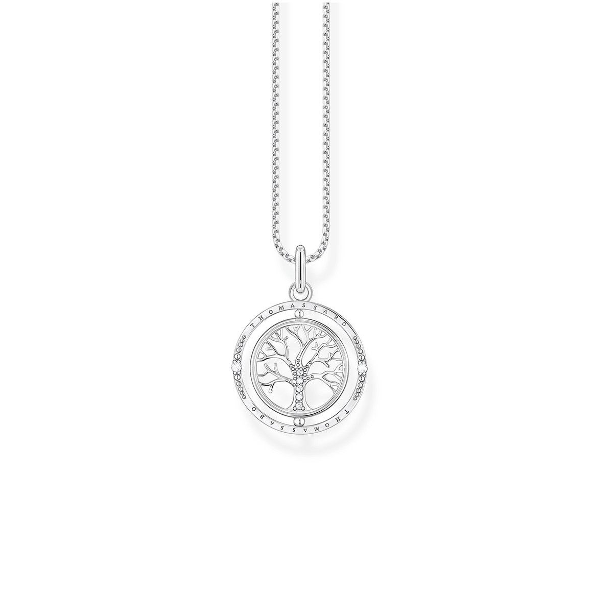 Collier THOMAS SABO argent 925 arbre de vie et zirconias