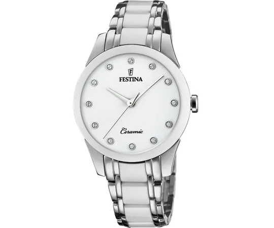 Festina F20499/1 Ceramic Montre Femme 35mm 5ATM