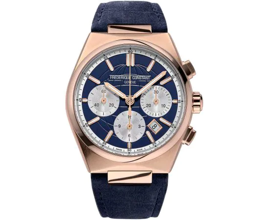 Frederique Constant FC-391NS4NH4 Montre Homme Highlife Automatique Chronographe 41mm 10ATM