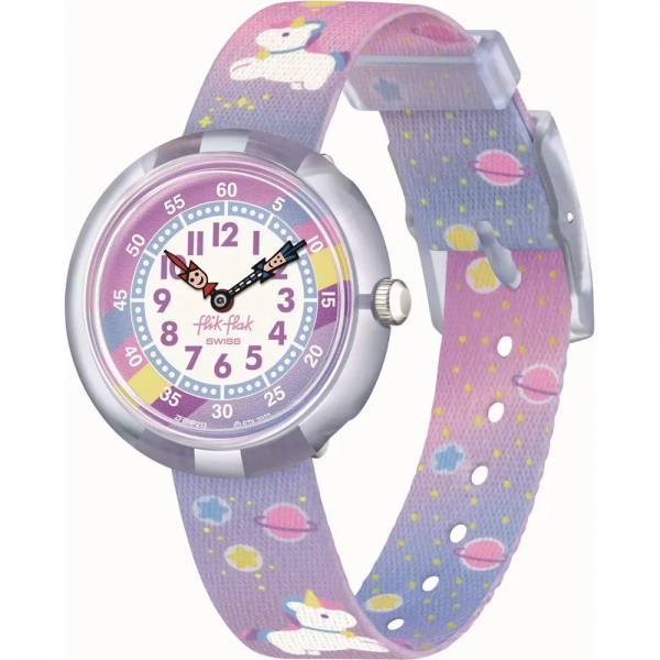 Flik Flak - Montre Junior Cuddly Unicorn - Ref FBNP213