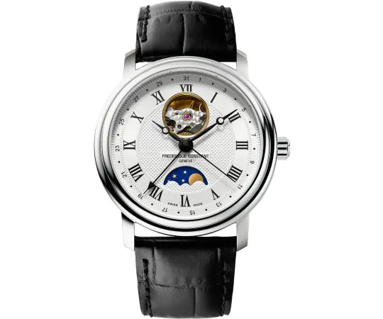 Frederique Constant FC-335MC4P6 Classique Phase de Lune Automatique Montre Homme
