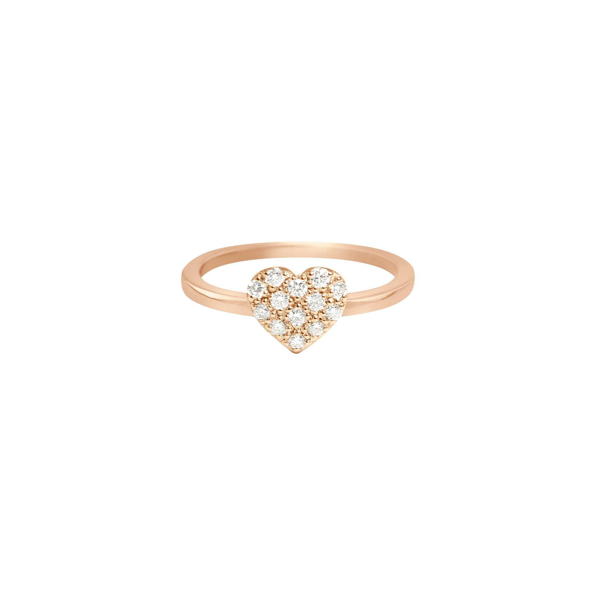 Achat Bague Gigi Clozeau In Love en or rose et diamants, taille 54